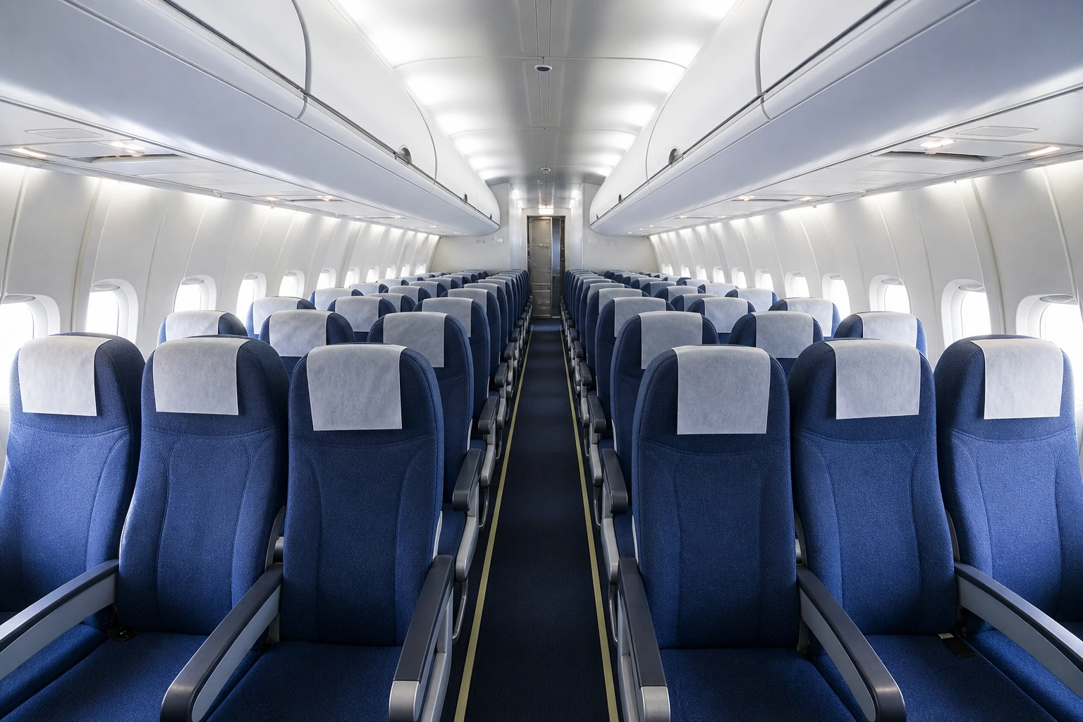 Компоновочная схема Ту-204-300 на 53 пассажирских места